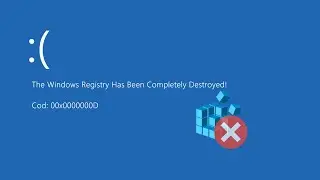 Regfuck.exe - Destruindo o registro do windows.