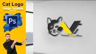 Cat Logo Design Tutorial in Adobe Photoshop