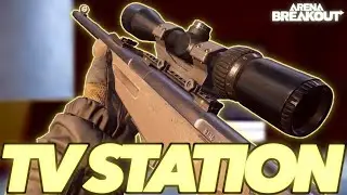 Bolt Action Snipers in TV Station!? | Arena Breakout