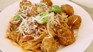 Nonna Maria cooks Italian meatballs with ragu
