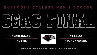 Men's Soccer: Ravens vs. Cairn University | CSAC Final