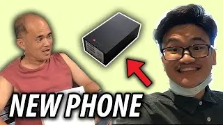 SURPRISING MY DAD WITH A NEW PHONE ! * Emotional * | VLOG #21