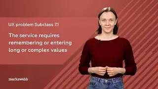 User mistakes caused by complex input requirements &mdash; UX Problems Guide Class 7.1