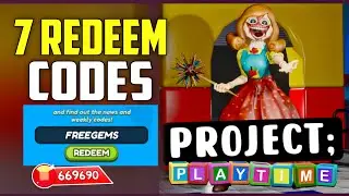 *NEW* ALL WORKING CODES FOR PROJECT PLAYTIME MULTIPLAYER CODES! ROBLOX