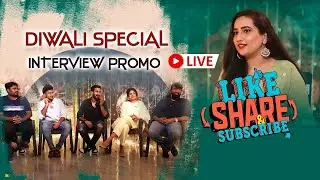 LIVE: Like Share Subscribe Movie Team Interview