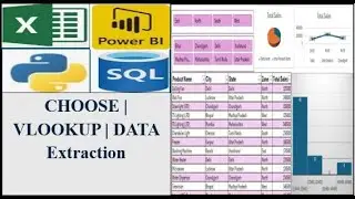 CHOOSE | VLOOKUP | Data Extraction using VLOOKUP and CHOOSE