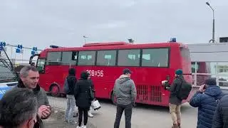 05.03.2022 - STRAZ Transporte &uuml;ber die Grenze in Dorohusk