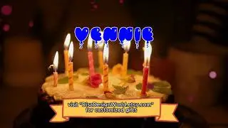 Happy Birthday VENNIE   Happy Birthday Song   Birthday Wishes   Birthday Party