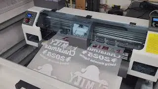 Printing DTF For Christmas Shirts On The Refinecolor CF-60. Available Now Free Shipping From Florida