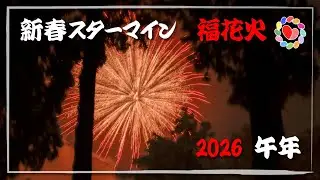 新春スターマイン「福花火」2026（共同奉納者一同）