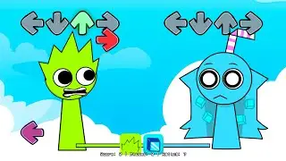 [SWAP] FNF Sprunki OC Aqua All Phases Vs Sprunki Real Sings Pony Girl (Incredibox Sprunki/FNF Mod)