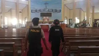 Pengamanan Natal 2019 di Ende