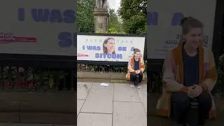 Failed guerrilla marketing attempt from Eden Sher #edensher #fringefestival #fail
