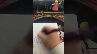 Merida drawing from Brave