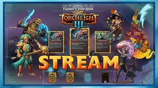 Streaming Torchlight 3 -  Leveling the Electrode + Dusk Mage continues !patch !builds !discord