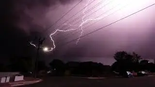 Adelaide Lightning Storm - 26th October 2014 (HD)