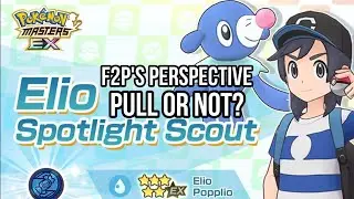 Pokemon Masters EX - F2P Player's Perspective and Analysis - Should you scout or not Elio & Popplio?