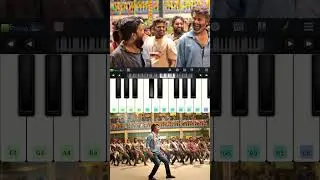 Chikitu Song - Coolie | Rajnikanth | Anirudh | Piano Tutorial