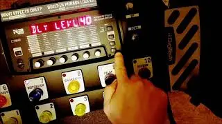 Digitech RP1000 - How to edit drive sound ( 2 )
