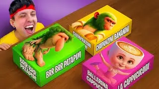 ÖPPNA ALDRIG BRR BRR PATAPIM MYSTERY BOX KL 03 PÅ NATTEN