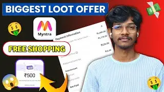 Myntra FREE 500 Shopping !! Push & Win Reward !! Big Fashion Festival Sale 2025 !! #myntra #sale 