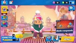 Jogando Stumble Guys