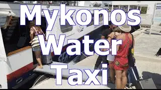 Mykonos Water Taxi from Ferry Port to Mykonos Town - SantoriniDave.com