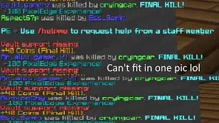 Winning a 10v1 In A Bedwars Event Pixel Edge
