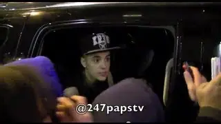 Justin Bieber Night Out after SNL Appearance in NYC (02-10-13)
