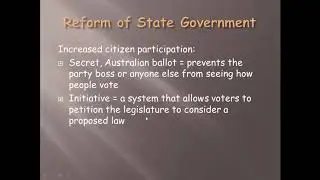 29 Political Reform DeCecco