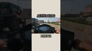 Motovlog with Sahil | Activa City Ride POV 🛵 #shorts