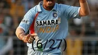 top 5 best ODI bowling figure for India #shorts