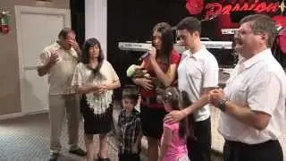 Eric Lendel 1st time in church