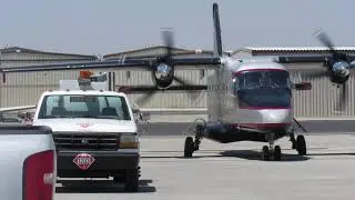 A.S.U. Dornier 228 ( Global Airborne Observatory). Nice loud engine sound!