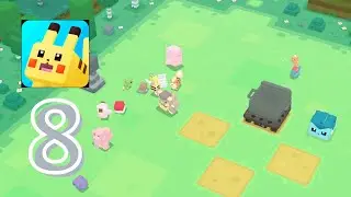 Pokemon Quest - Gameplays Walktrough Part 8 - Pincushion Plain Level 1 - 4
