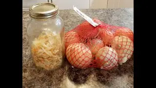 Dehydrating Onions