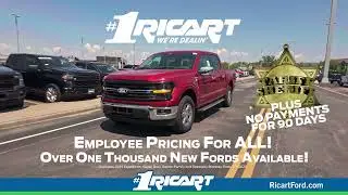 Save up to $20K on New Fords at Ricart Ford!