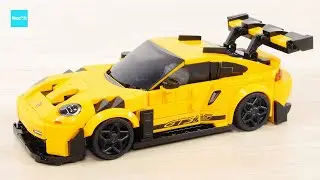 レゴ スピードチャンピオン ポルシェ911 GT3 RS 77239 ／ LEGO Speed Champions Porsche 911 GT3 RS Super Car Speed build