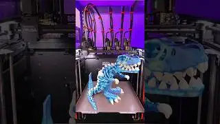 Giant 3D Printed T-Rex Skeleton😳#asmr #3dprinting #3dmodeling #3dprint #diy #anime #animon #toys