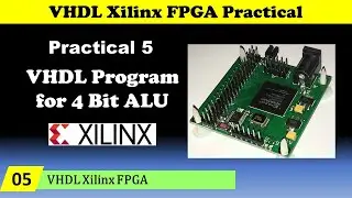 VHDL Code for 4 bit ALU