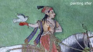 17th century indian miniature conservation