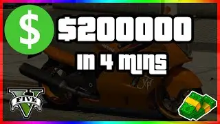 How To Make $200,000 In 4 minutes in GTA 5 Online  Fast GTA 5 Money Method