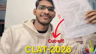 Expected Cut-off CLAT-2026 |  NLUs | All category #clat #clat2026 