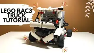 LEGO EV3 RAC3 TRUCK TUTORIAL /SPEED BUILD