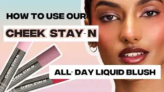 How To Use Our NEW Cheek STAY-N - SACHEU Beauty