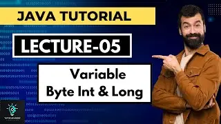 Java Tutorial For Beginners 5 - Variable Byte Int & Long #javatutorial
