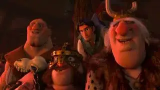 Tangled(HD-1080) - Flynn & Rapunzel visit the Snuggly Duckling #011
