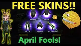 Tons Of FREE Skins!!....April Fools! - Rules Of Survival Update!