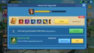 How To Level up Immortal in Infinity Kingdom