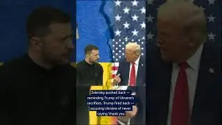 Trump vs  Zelensky The clash no one expected but everyone&rsquo;s talking about